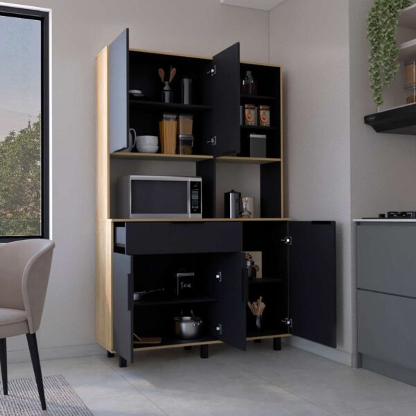 Alacena Oshawa 125 Fresno Wengue - Imagen 4