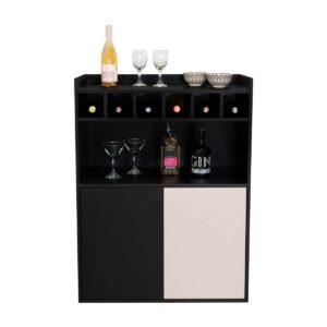 Mueble Bar Cuera Capri Wengue