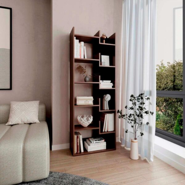 Biblioteca Estantería Clover Milan Wengue - Imagen 2