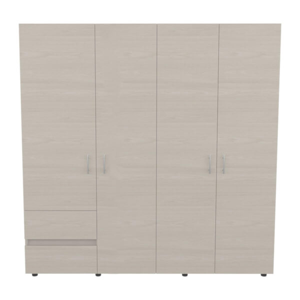 Closet Dassel Niebla Blanco 200x200x52cm - Imagen 1