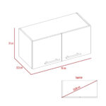 Mueble Auxiliar Campana Manchester Wengue - Imagen 7