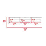 Repisa para TV Glen 125 Fresno - Imagen 8