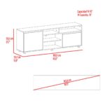 Rack para TV Pino 65 Fresno Europeo - Imagen 8