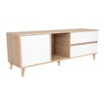 Rack para TV Acacia Rovere Blanco - Imagen 4