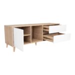 Rack para TV Acacia Rovere Blanco - Imagen 6