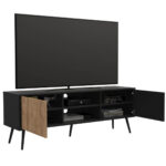 Rack para TV 65 Funes Wengue Miel - Imagen 4