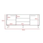 Rack para Tv Kaia Wengue Miel - Imagen 10