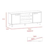 Rack para Tv Kaia Wengue Miel - Imagen 9